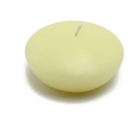 Zest Candle Zest Candle CFZ-046 3 in. Ivory Floating Candles -12pc-Box CFZ-046